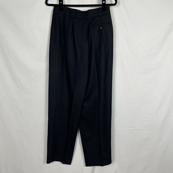 Vintage Giorgio Sant’Angelo 100% Wool High Rise Pleated Slacks - Women’s 8 - Picture 4 of 6